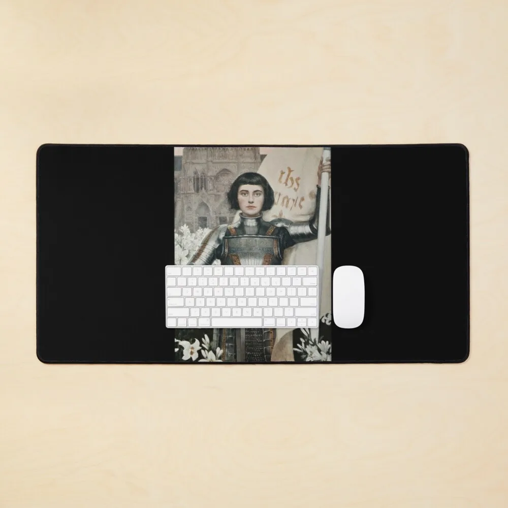 

A 1903 engraving of Joan of Arc Mouse Pad Gaming Mouse Pad Extended Mousepad for Work Game Desktop Decoration