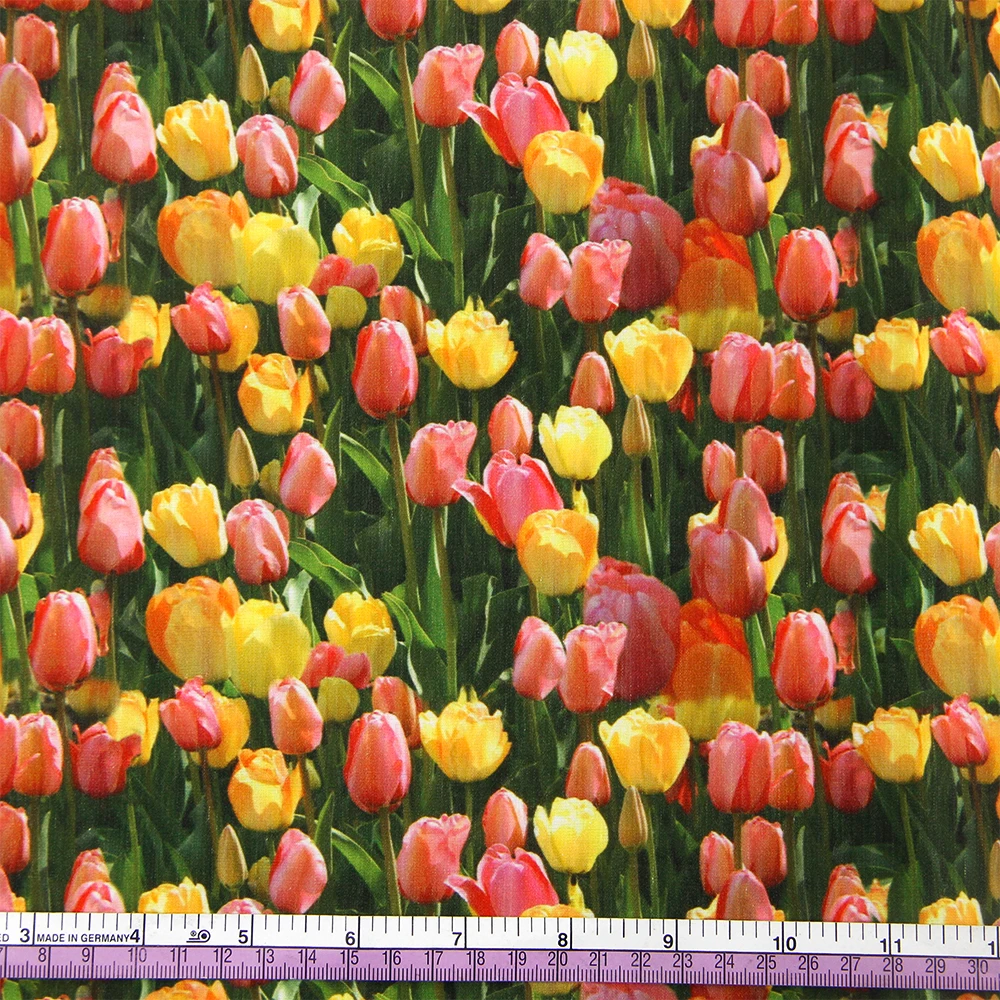 

50*145cm Rabbit Leaf Printed 100% Cotton Fabric For Sewing Garment Clothes Quilting Patchwork Fabric Tilda Doll,1Yc12300