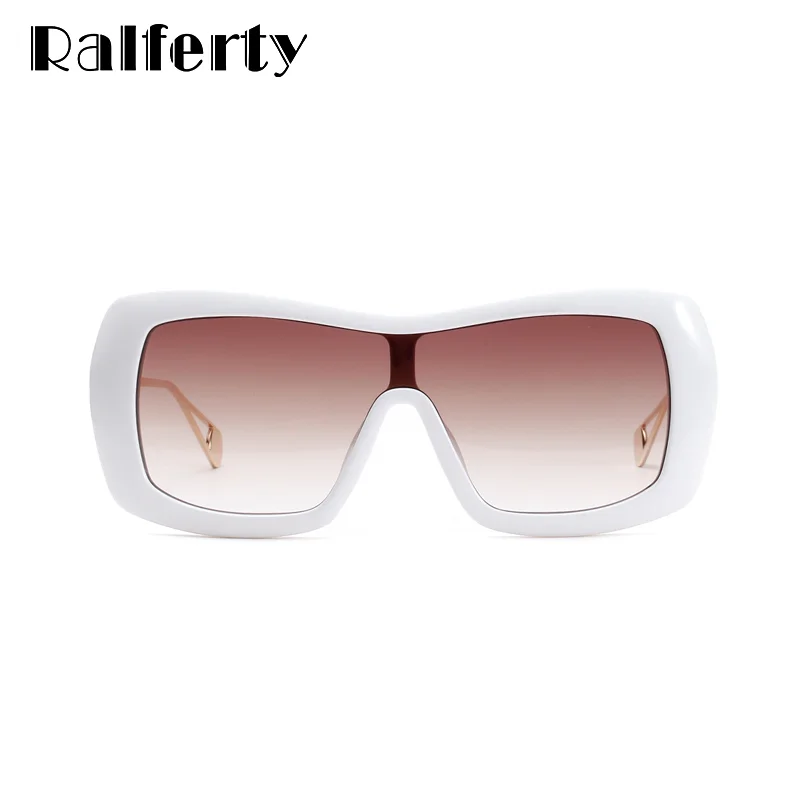 Ralferty 2020 большие солнцезащитные очки женские модные для женщин градиентные UV400