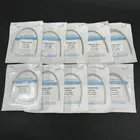 Стоматологический ортодонтический материал из нержавеющей стали, круглый провод овальной формы, 10 размеров по выбору, 100 шт.10 упаковок