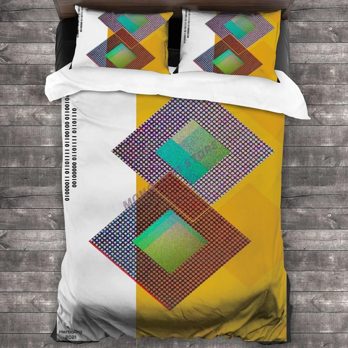 

Processor Bauhaus Style Deconstructed Processor Bedding Set Duvet Cover Pillowcases Comforter Bedding Sets Bedclothes