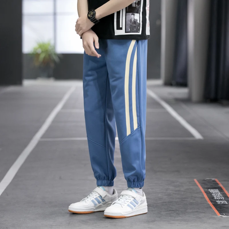 

WWKK Men Korean Fashions Harem Pants Wide Leg Joggers 2021 Mens Black Loose Sweatpants Japan Style Straight Pants Trousers