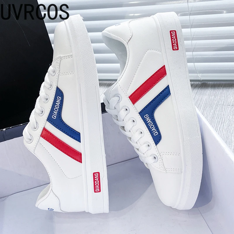 

Женские туфли на плоской подошве, повседневные белые туфли в Корейском стиле, на шнуровке, для весны, 2021