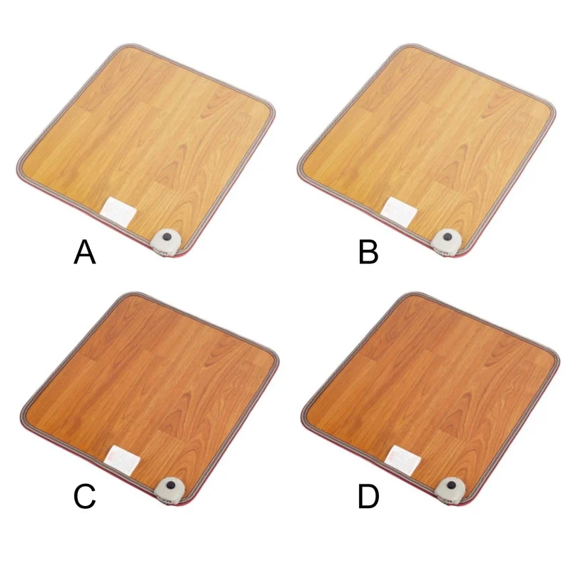 

Adjustable Electric Heating Pad For Feet Waterproof Carbon Crystal Heated Foot Warmer Mat Fast Heating 9 Gear For Home Office