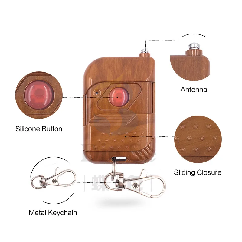 

433MHz Wireless Universal Remote Control AC 220V 30A 1CH RF Relay Receiver and Transmitter for Universal Light and Bulb Control