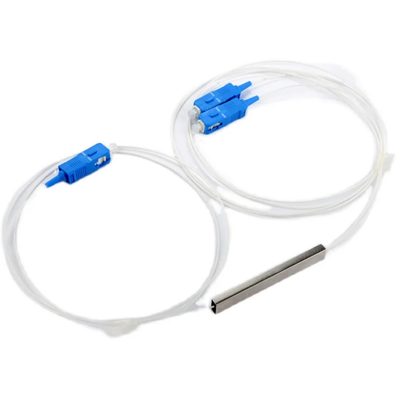 10 шт. 1X2 FTTH мини-трубчатый ПЛК-сплиттер 1x2 оптический