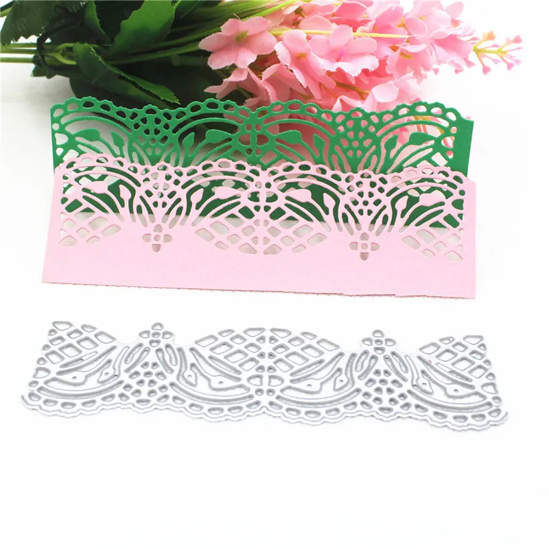 

Metal Cutting Die Of Hollow Lace Scrapbooking Mold Paper Cards Postcard Handmade Craft Stencil Album Handcraft Embossing Moulds