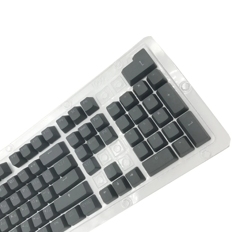 

104 Keys Russian Backlit PBT Keycap OEM Profile Double Shot Backlight Keycaps