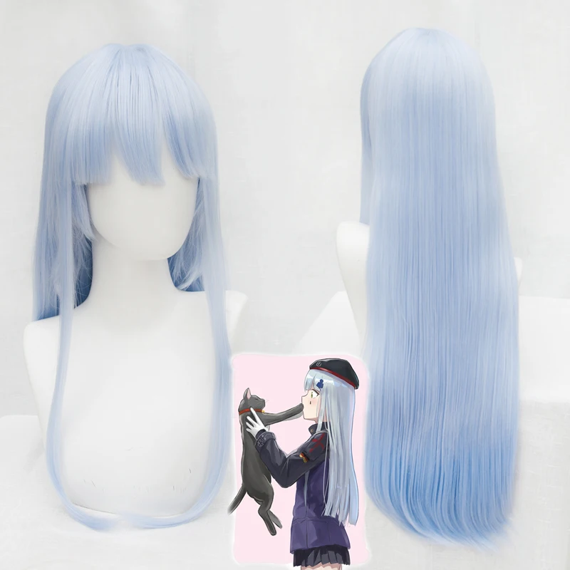 Костюм для косплея девочек hk416 одежда парик и обувь Хэллоуина карнавальный наряд