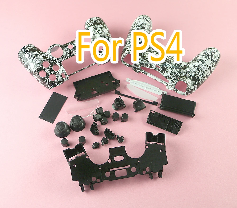 Сменный Чехол с полным покрытием и кнопками для PS4 Slim защитный чехол геймпада jds 001