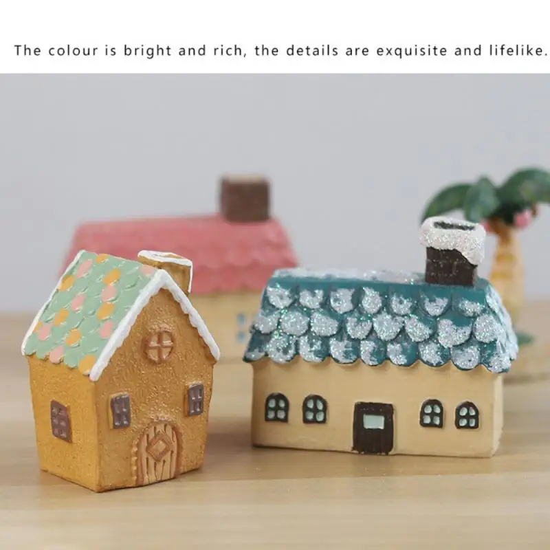 Ландшафтный дизайн смолы Маятник Мини в виде дерева из домик игрушки &quotСделай