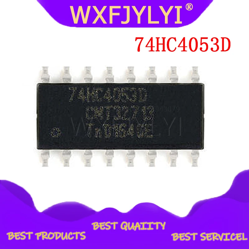 10 шт. 74HC4053D SOP16 74HC4053 SOP SN74HC4053DR SOP-16 HC4053 SMD новый и оригинальный IC