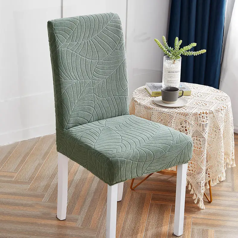 

Waterproof Thickened Chair Cover Elastic Hotel Dining Room Spandex Chair Slipcover For Home Kitchen Anti-Fouling Stool Covers