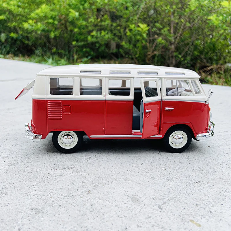 Моделирование Maisto 1:25 Volkswagen VAN SAMBA литье под давлением модель автомобиля из сплава