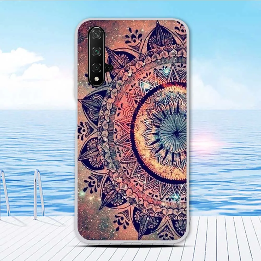 Чехол Funda 6,26 дюйма для huawei nova 5 T, силиконовый чехол для Honor 20, чехол с животным принтом, чехол для Honor 20 S, чехол для телефона, бампер - Цвет: 19