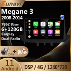 Eunavi автомобильный Радио мультимедийный видео плеер для Renault Megane 3 Fluence Android авто стерео аудио WIFI GPS навигация 2 Din