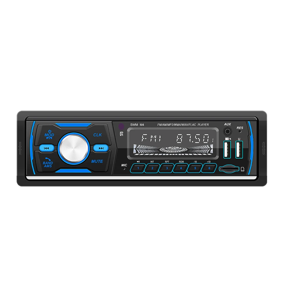 

M4 MP3 Player TF USB Disk FM AM RDS DAB DAB1 DIN Car Stereo + Radio Receiver for Outdoor Personal Car Accessories