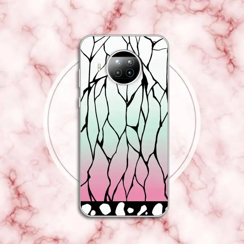 

Kochou Shinobu Demon Slayer anime luxury Phone Case cover Transparent for Xiaomi Redmi note 10 t 8 9 pro lite 11