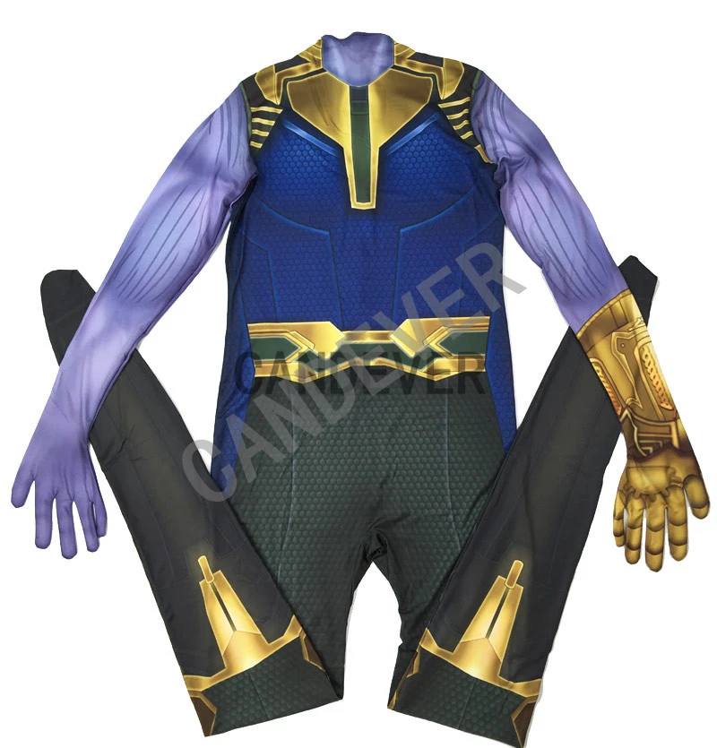 Эндгейм танос маскарадные костюмы демон для взрослых мужчин мальчиков детей