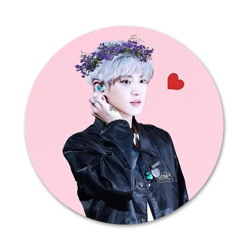 SEHUN CHANYEOL EXO Badge Brooch Pin Accessories For Clothes Backpack Decoration gift |