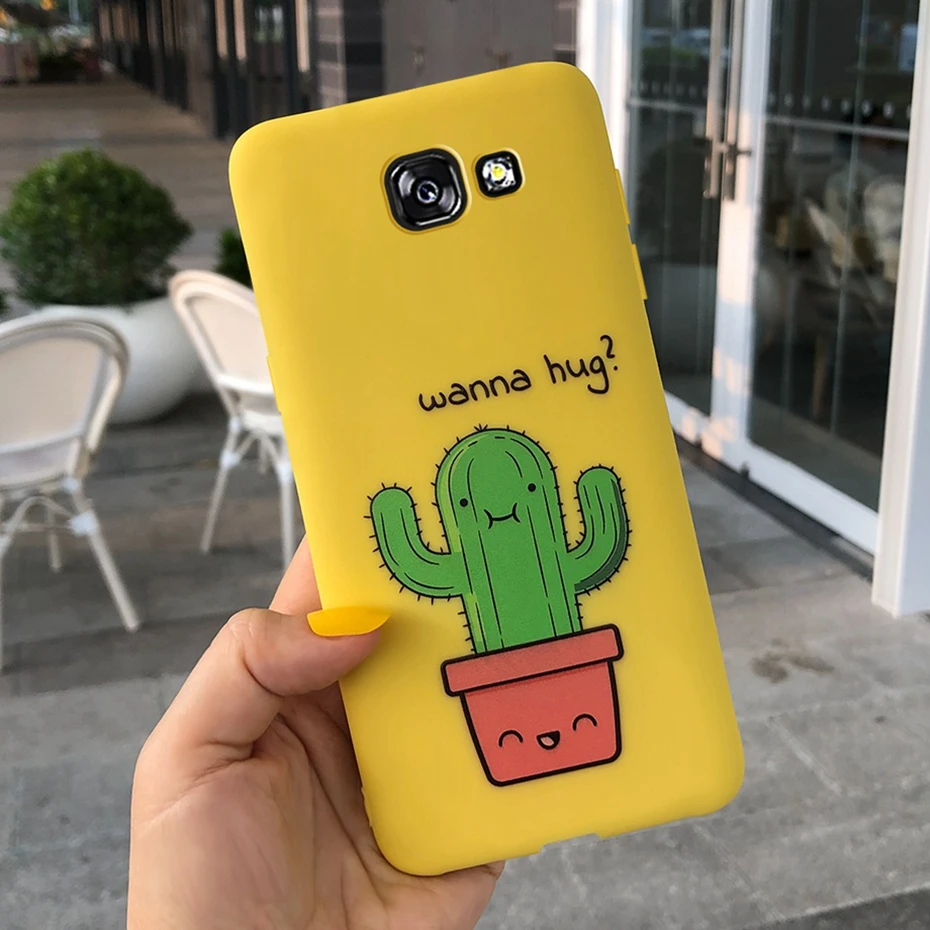Силиконовый мультяшный милый чехол для Samsung Galaxy A5 2017 2016 A520 A510 A 5 2016|phone cases|for samsung