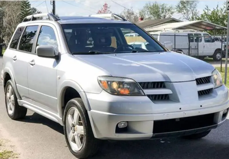 1 шт. Автомобильная противотуманная фара в сборе для Mitsubishi Outlander 2004-2006 дневной ходовой светильник передний бампер галогенный головной светильник лампа
