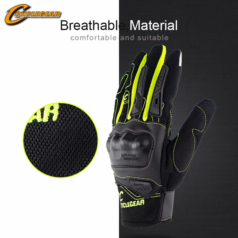 Moto rcycle сенсорный экран guantes gant moto полный палец защитные перчатки Экипировка