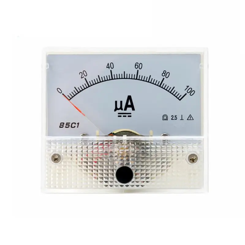 

DC 85C1 A Analog Current Meter Panel Dial Current Gauge Pointer Ammeter Microampere Meter 50A 100A 200A 300A 500A