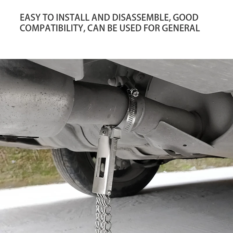 Car Universal Grounding Chain Anti-static Strip Ground Electrostatic Avoid Belt Metal Auto Antistatic Wire Bar | Автомобили и
