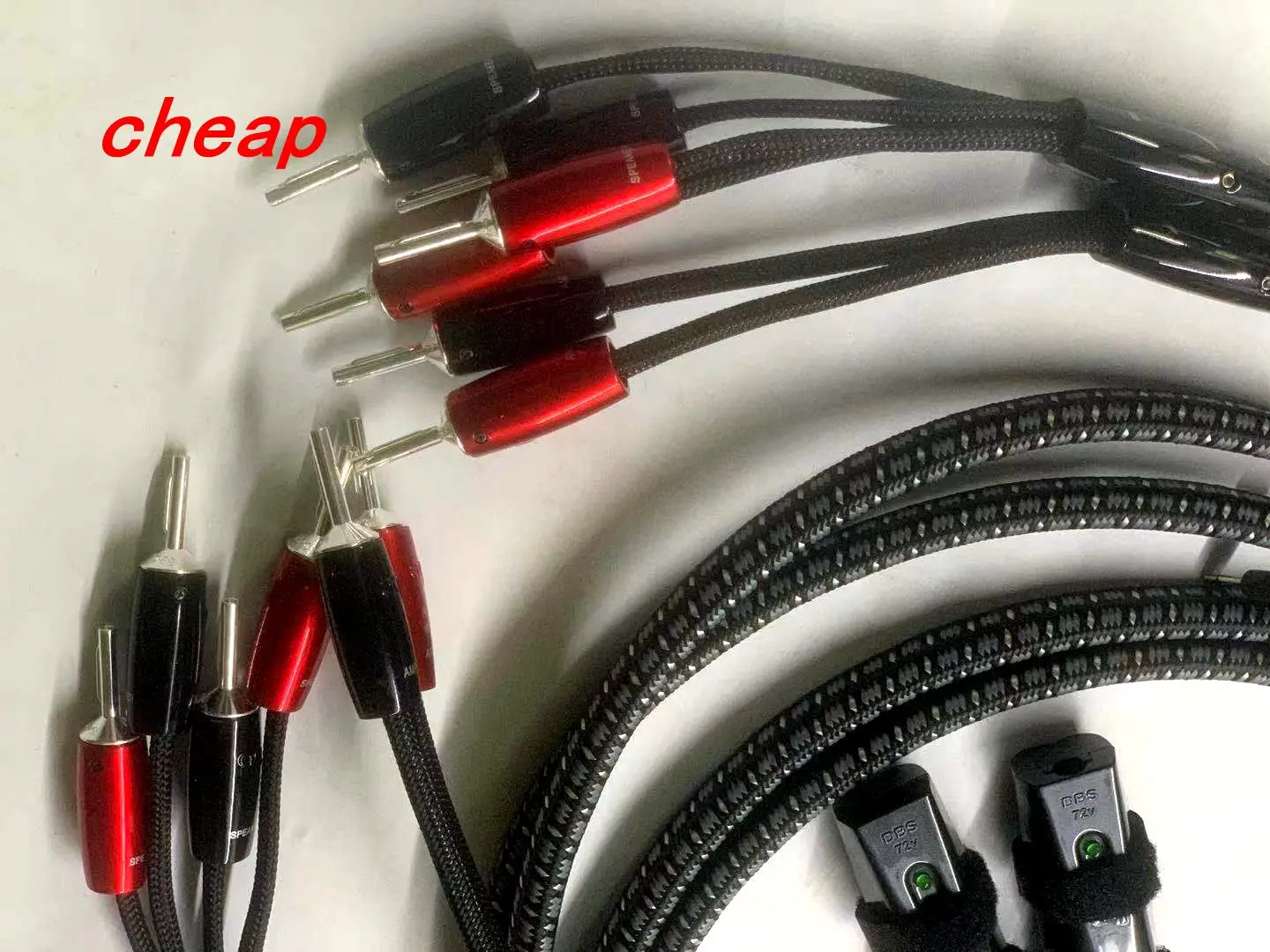 Дешевый динамик K2 с 72V DBS серебристый банан