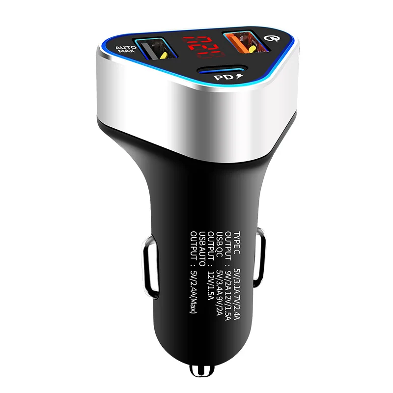 VIKEFON 41 Вт автомобильное зарядное устройство Тип C PD быстрое для iPhone 11 Pro X Max USB