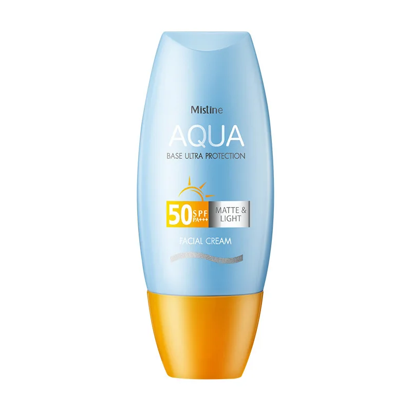

TT Mistine Солнцезащитная желтая крышка SPF50 Освежающая Защита от солнца для лица 40 мл
