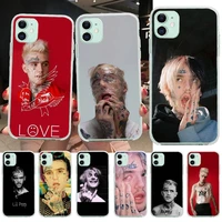 penghuwan lil peep cover black soft shell phone case for iphone 11 pro xs max 8 7 6 6s plus x 5s se xr cover
