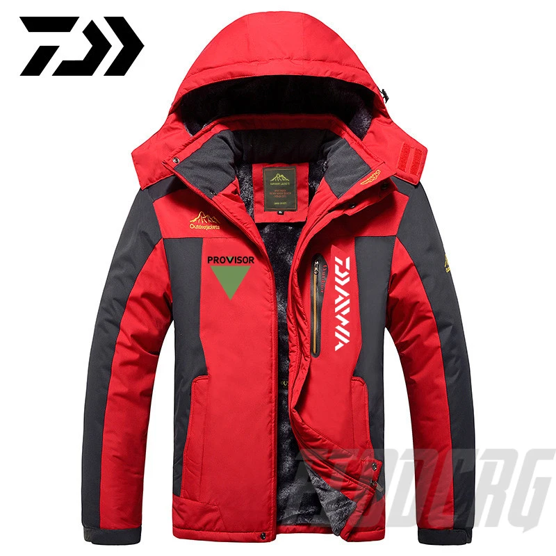 

New Daiwa Fishing Jackets Sports Outdoor Fishing Clothing Keep Warm Fishing Jacket Breathable Sunscreen Fishing Jacket M-9XL