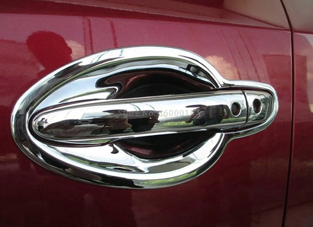 Для Mazda CX-5 CX5 2011-2019 2020 хромированная дверная ручка крышка Накладка декоративная
