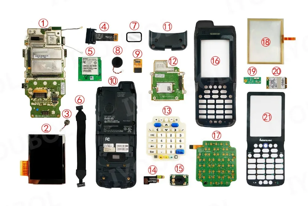 10 шт. клавиатура (цифровая) Замена для Intermec CN4E | Мобильные телефоны и аксессуары