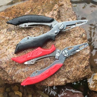 jof fishing pliers stainless steel line cutters mini fishing tackle tools accessories remove hooks scissors spit ring pliers