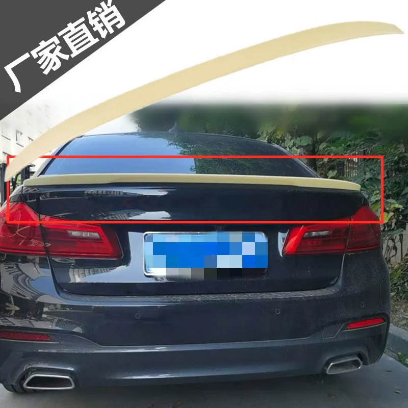 For BMW 5 Series G30 high quality 20202017-2020 ABS Plastic Unpainted Color Rear Spoiler Wing Trunk Lid Cover Car Styling | Автомобили и