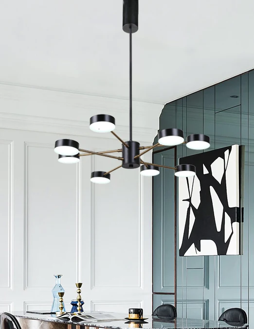 

High Quality Nordic Style Contracted Atmosphere Individuality Creative Pendant Lamp For Bedroom Restaurant Kitchen Dining Bar