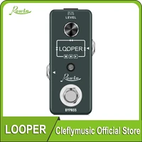 rowin lef 332 guitar looper pedal digital looper effect pedals for electric guitar bass 10 min recording time