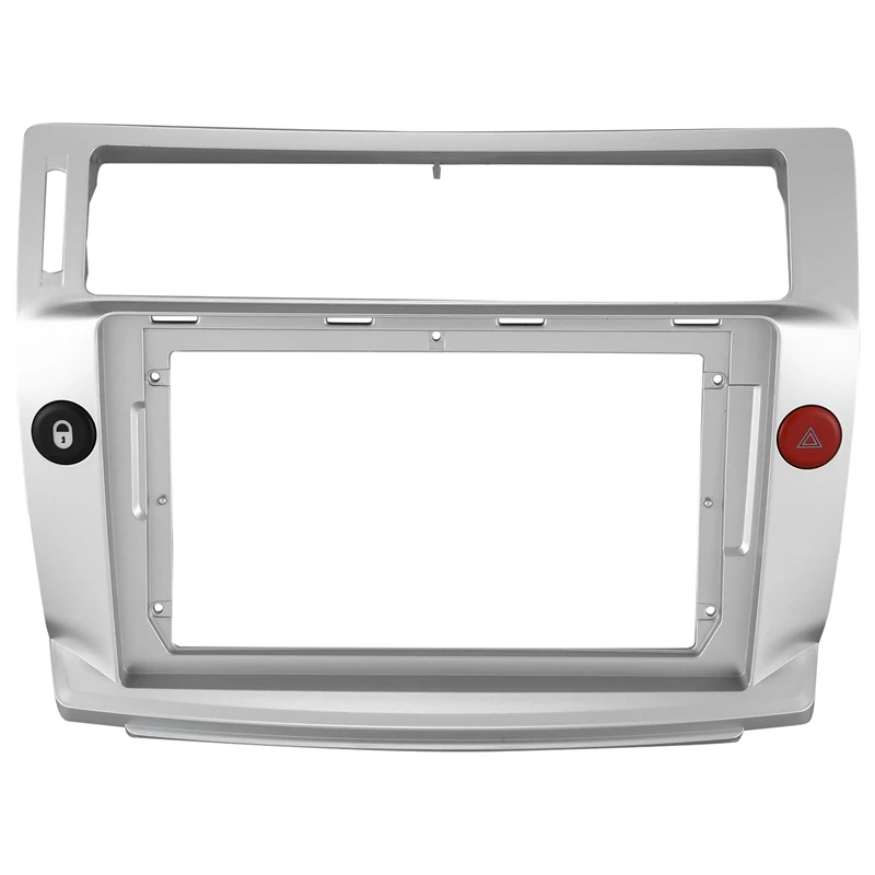 Автомобильный радиоприемник 2 Din рамка для Citroen C четыре 2004 2009 автомобильный DVD