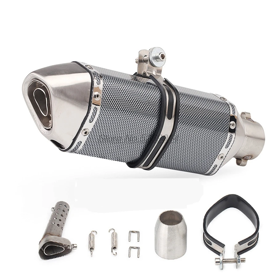 3 Akrapovic мотоциклетная выхлопная труба мото Escape глушитель дБ убийца для Gsr600 выхлоп Gilera Nexus 500 Yamaha Virago выхлоп Gsf - Цвет: 3