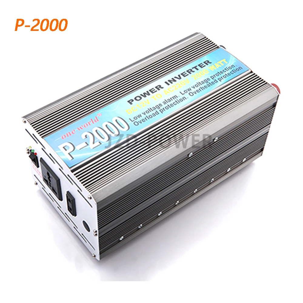 Инвертор солнечной энергии 2 кВт 2000 Вт модифицированный инвертор синусоидальной
