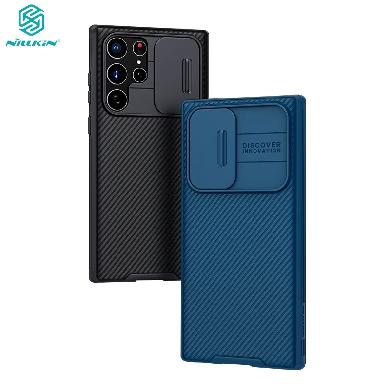 

для Samsung S22 Ultra Чехол Nillkin CamShield Слайд камера защитный чехол для Samsung Galaxy S22+ Plus 5G