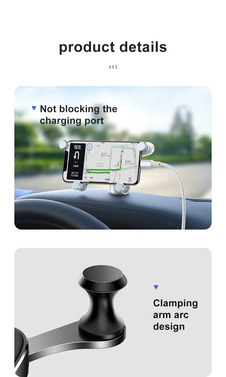 Автомобильный держатель для телефона с Baseus гравитацией для iPhone X 11 XR samsung Xiaomi, смартфона, приборной панели, gps, подставка, поддержка мобильного телефона, автокрепление