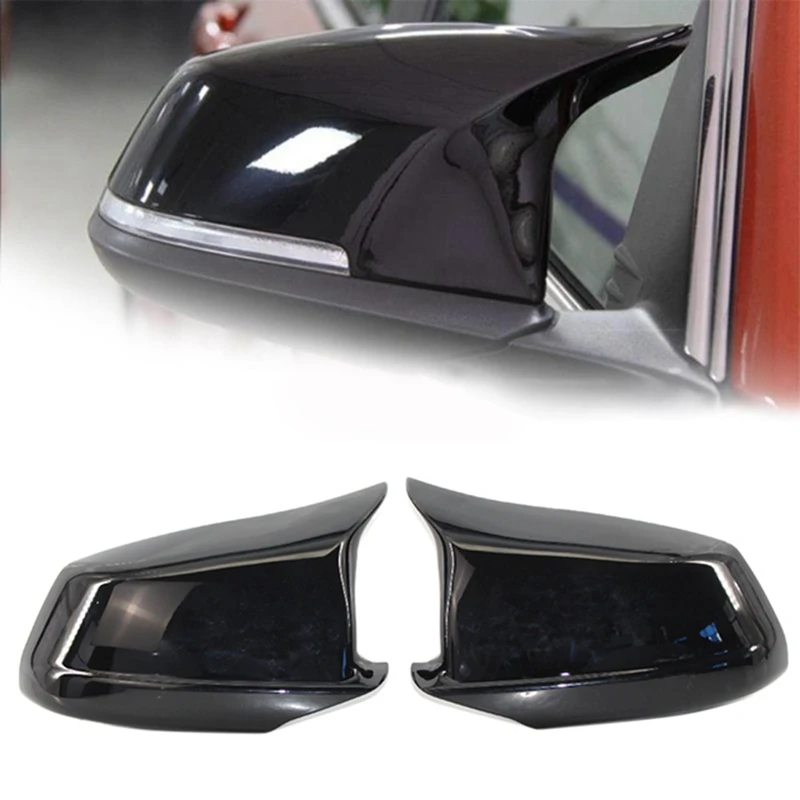 Черные чехлы для зеркал подходят Bmw 5 Series F10/F11/F18 Pre Lci 11 13 сменные колпачки боковых
