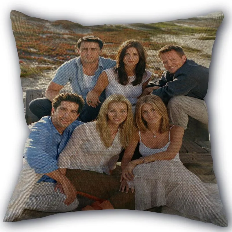 Изготовленный На Заказ сериал друзья Наволочка из хлопка и льна ткань домашний