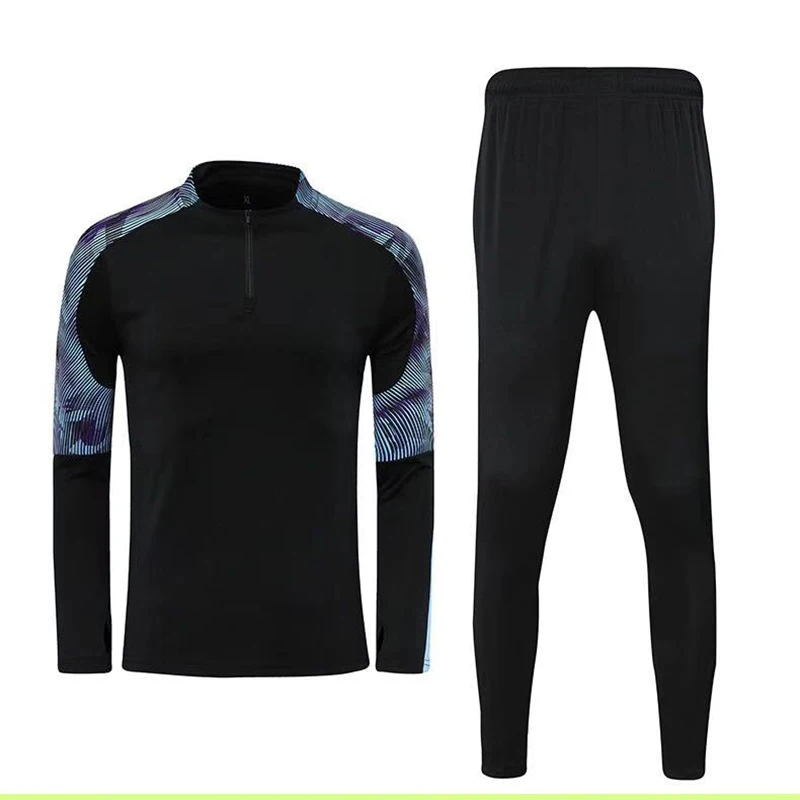 

Long-sleeved football basketball training suit jacket clothing casual sports suit autumn and winter ball clothes