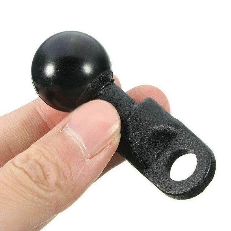 Motorcycle Angled Base W/ 10mm Hole 1'' Ball Head Adapter Work For RAM Mounts Gopro Camera Smartphone Garmin GPS | Автомобили и