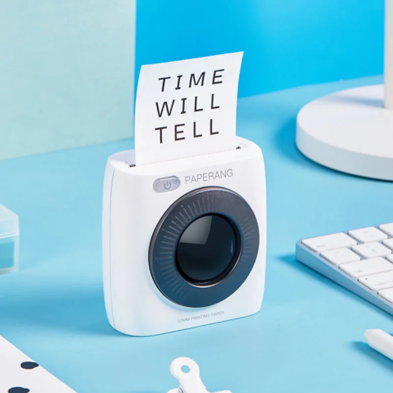PAPERANG P2 карман Портативный Bluetooth принтер мини Термальность фотопринтер HD